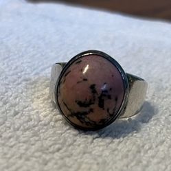 Vintage Rhodonite Ring