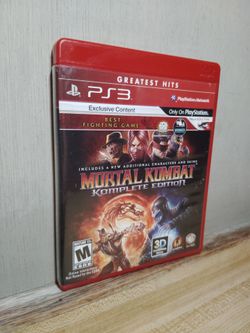 PS3 MORTAL KOMBAT COMPLETE edition