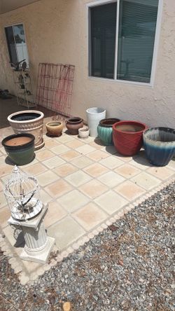 Plant pots (garden)