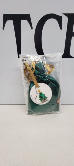 Lego Holiday (contact info removed) Christmas Tree Ornament Polybag
