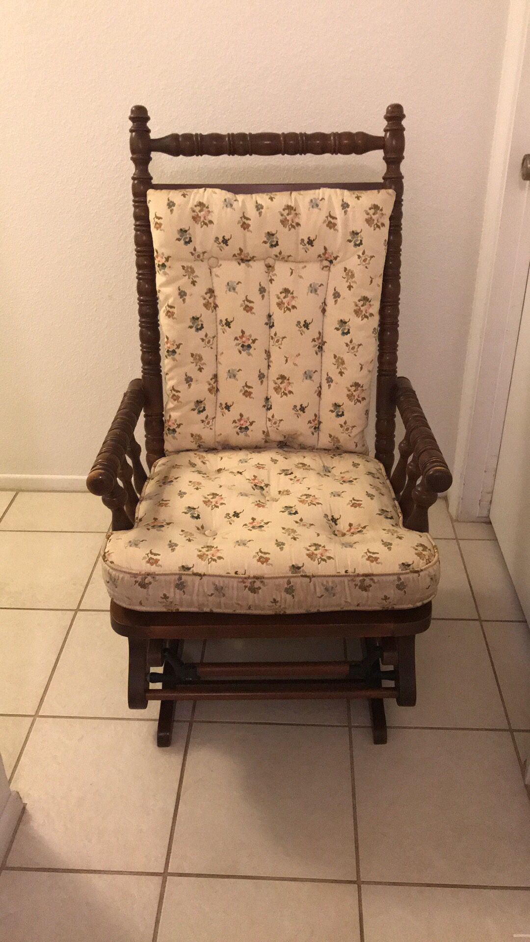 Maple Glider Rocker