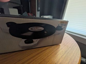 Modern looking record player