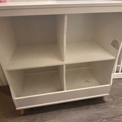 Toy Storage/ Changing Table/Bookcase