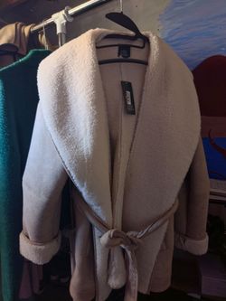 Sherpa Faux Coat Wild Fable Medium