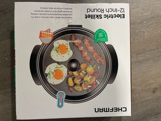 Chefman 12-Inch Round Electric Skillet
