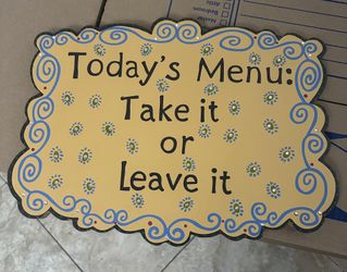 Kitchen Sign