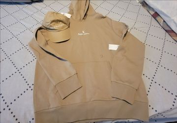 LARGE Ralph Lauren Polo hoodie with matching Polo cap.