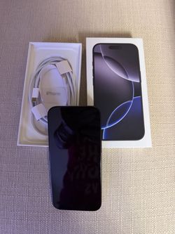 iPhone 16 pro titanium for T-mobile brand new