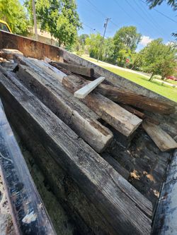 Hand hewn beams/ Vigas talladas a Mano 150 for all the beams