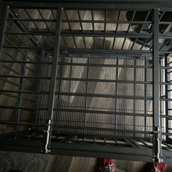 steel dog cage 