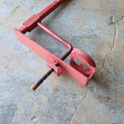 Trailer Wheel Lock. 
