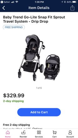 Baby trend stroller go lite snap fit best sale sprout