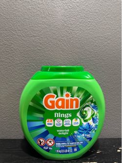 Gain Flings Waterfall Delight Laundry Pods 60ct