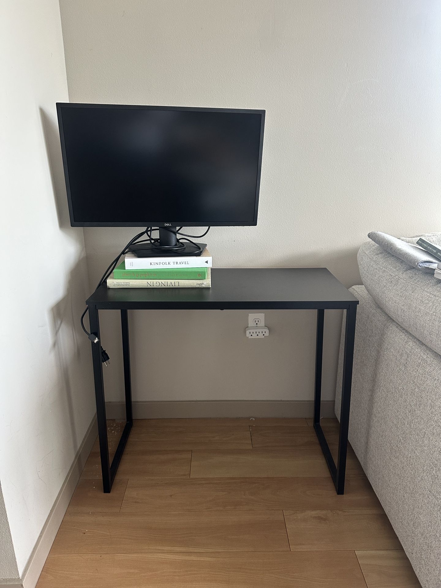 Black desk