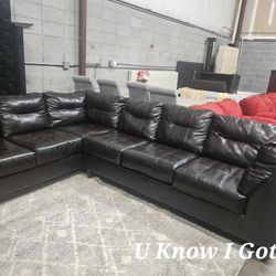 Brown Sectional Sofa 
