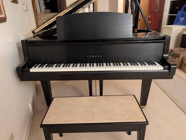 Yamaha G1 Baby Grand Piano - Stunning Ebony Finish - Excellent Condition 