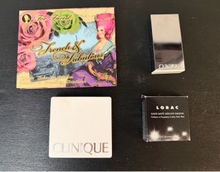 Makeup eyeshadow/blush bundle Too Faced Clinique Lorac