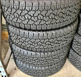 275.65.20 Goodyear tires Con 80% de Vida Las 4