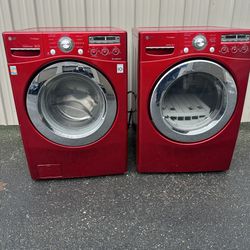 Ig Stackable washer and dryer set Lavadora