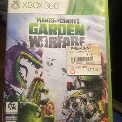 Plants vs zombies garden warfare