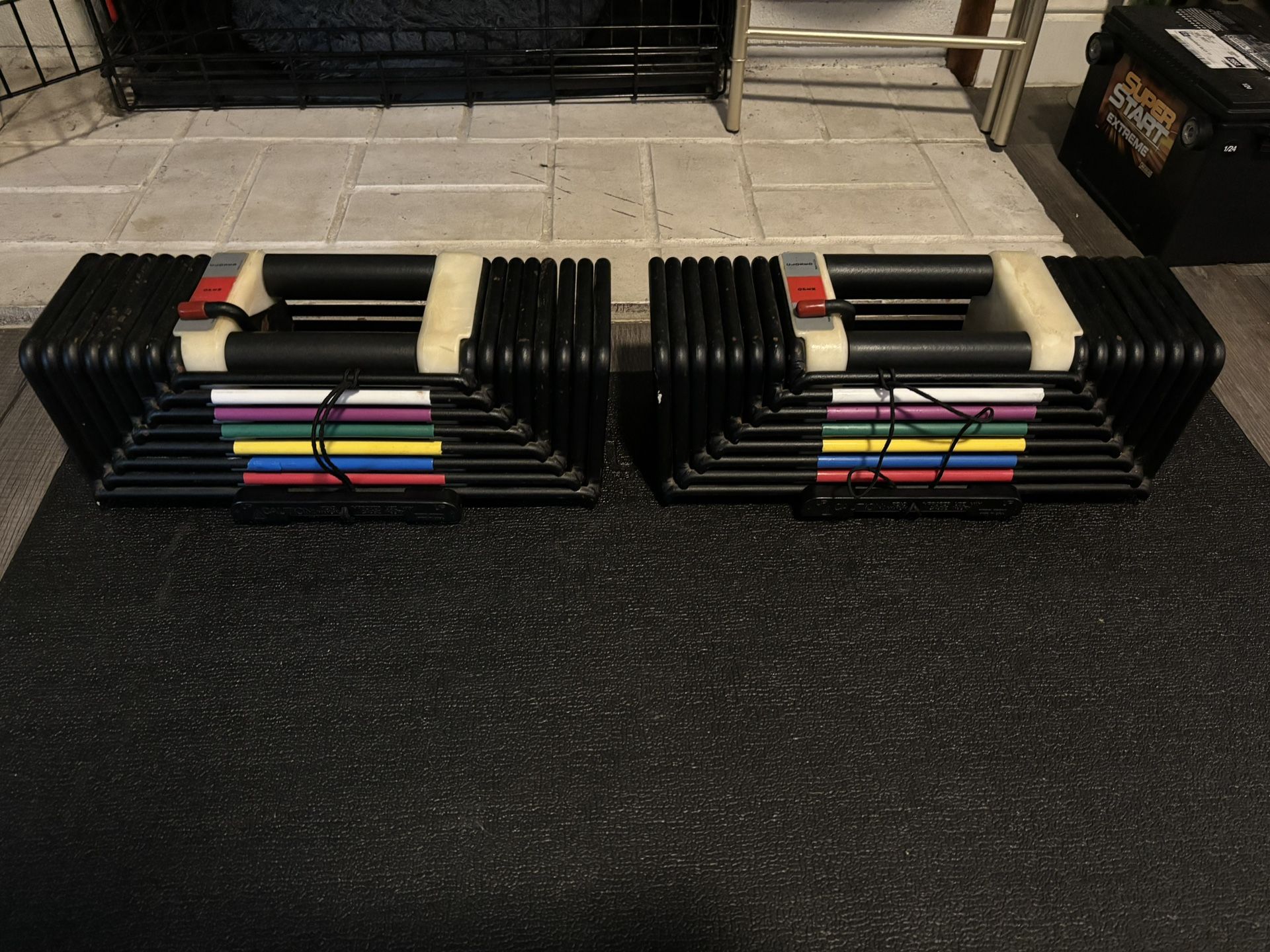 Powerblock Adjustable Dumbbells 5lbs-85lbs