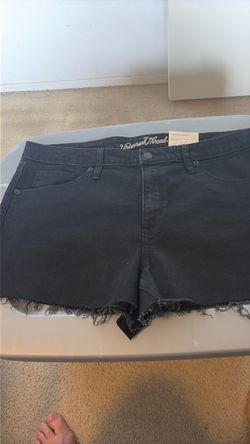 Universal Thread Black Denim Cut-Off Shorts