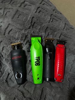 TPOB, BABYLISS, andis trimmers and clipper