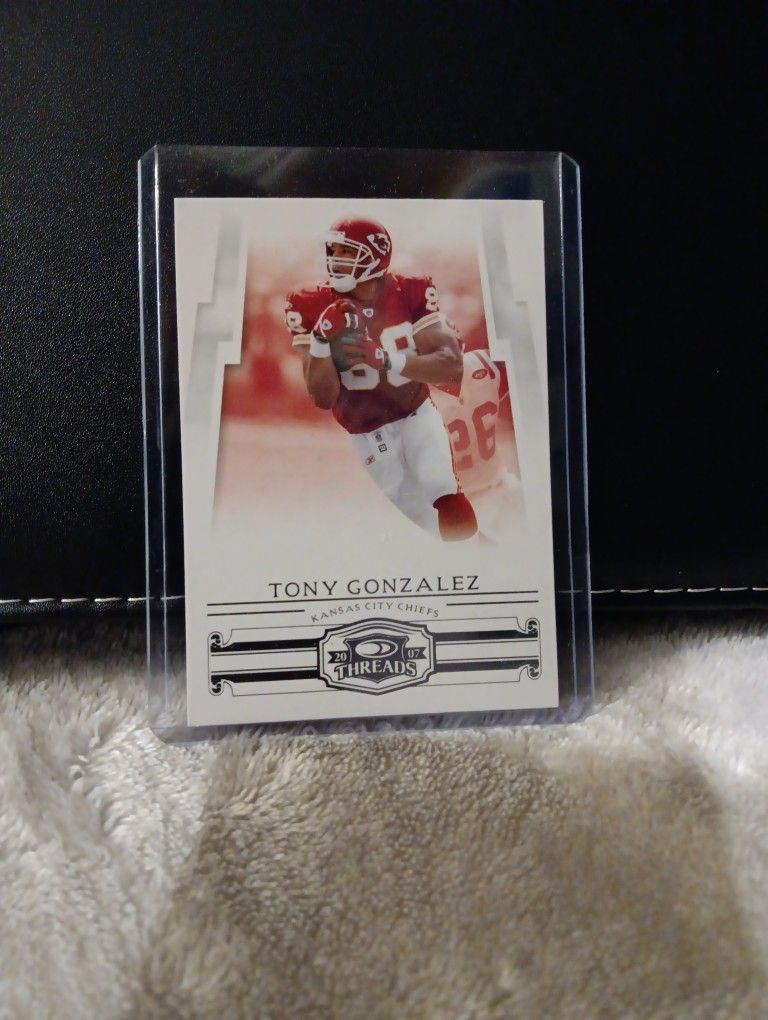 Tony Gonzalez Trading Card For Sale. Please Check Out My Page, Lot's Of Great Deals.