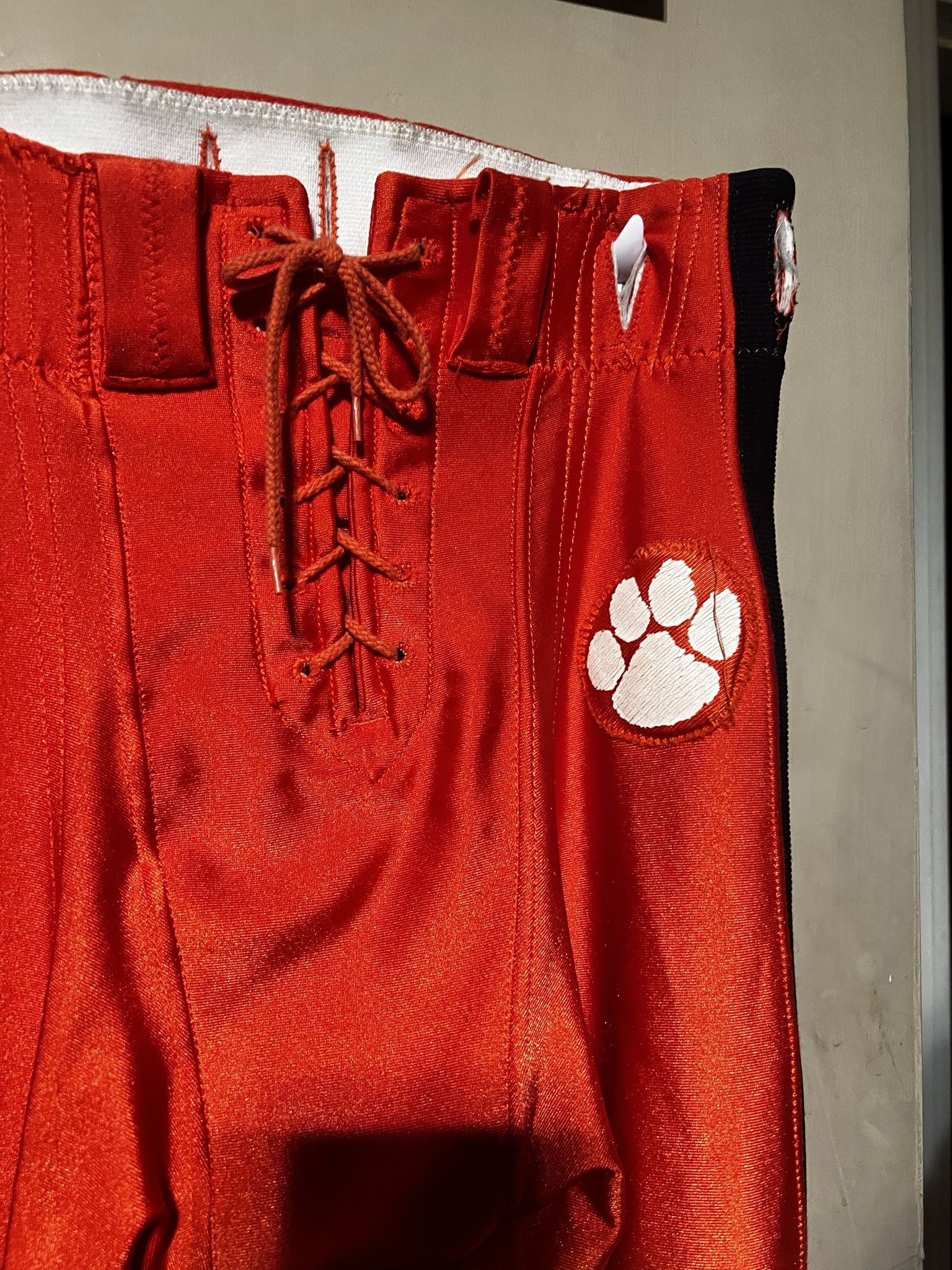 Authentic CLEMSON TIGERS ORANGE BRITCHES, GAME WORN UNIFORM PANTS For The Ultimate Tiger Fan 🐅