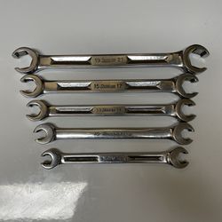 Snap-On Flare Nut Metric Wrenches  5 Piece
