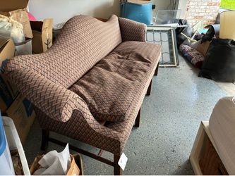 Custom Victorian sofa