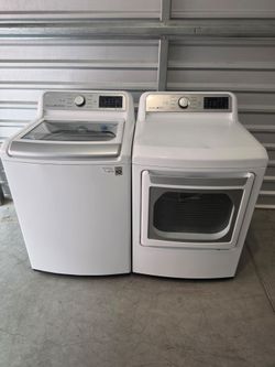 LG Top Load Washer and Dryer Set