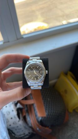 Silver watch