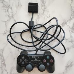 Sony PS2 First Party Controller TESTED AS IS 