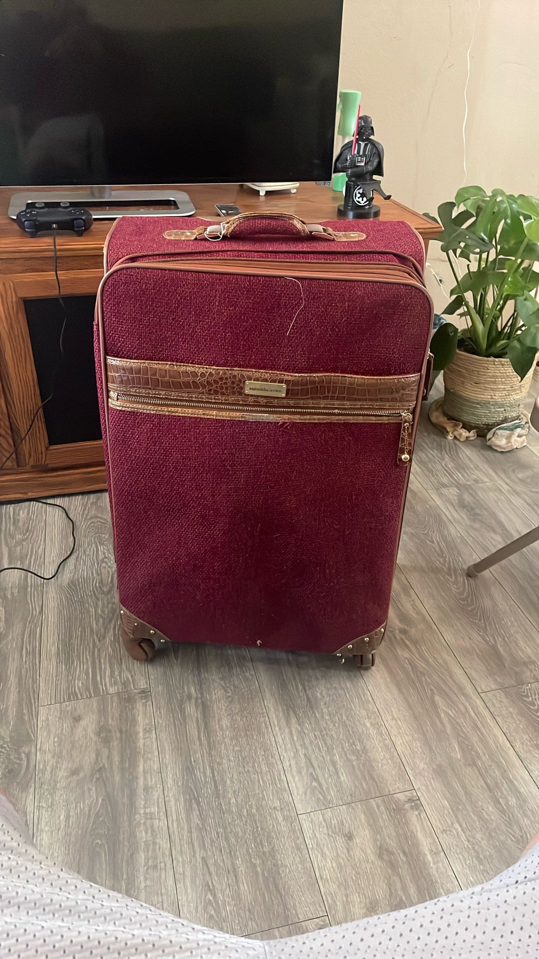 Samantha Brown Vintage Tweed 26" Spinner Luggage