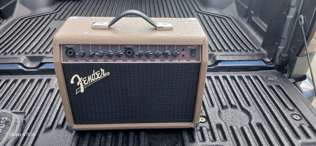 Fender guitar amp