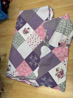 Patchwork Comforter & 2 Shams