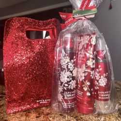 Bath & Body Works Japanese Cherry Blossom Set