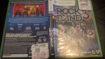 Rockband 3 Xbox 360