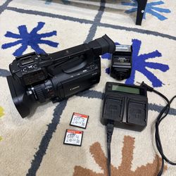 Canon XF105 Video Camera Camcorder HD Black Pro Digital