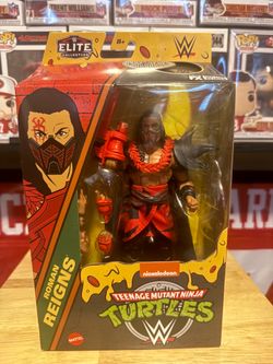 WWE Roman Reigns Elite Ninja Turtle Shredder