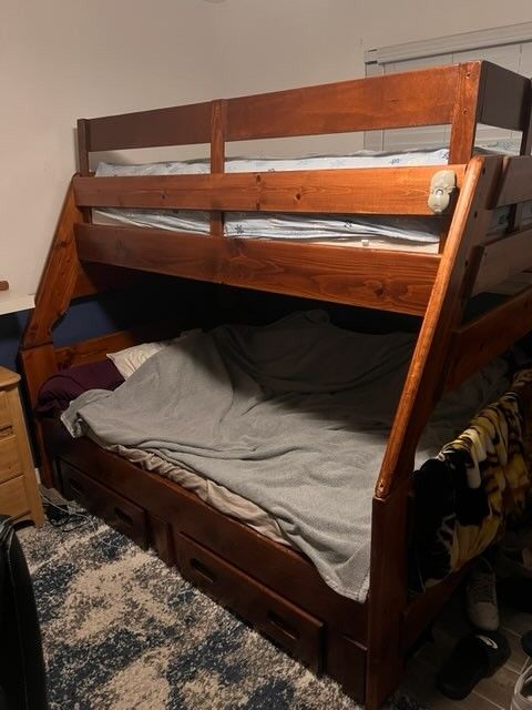 Bunk Bed With Staircase Drawers