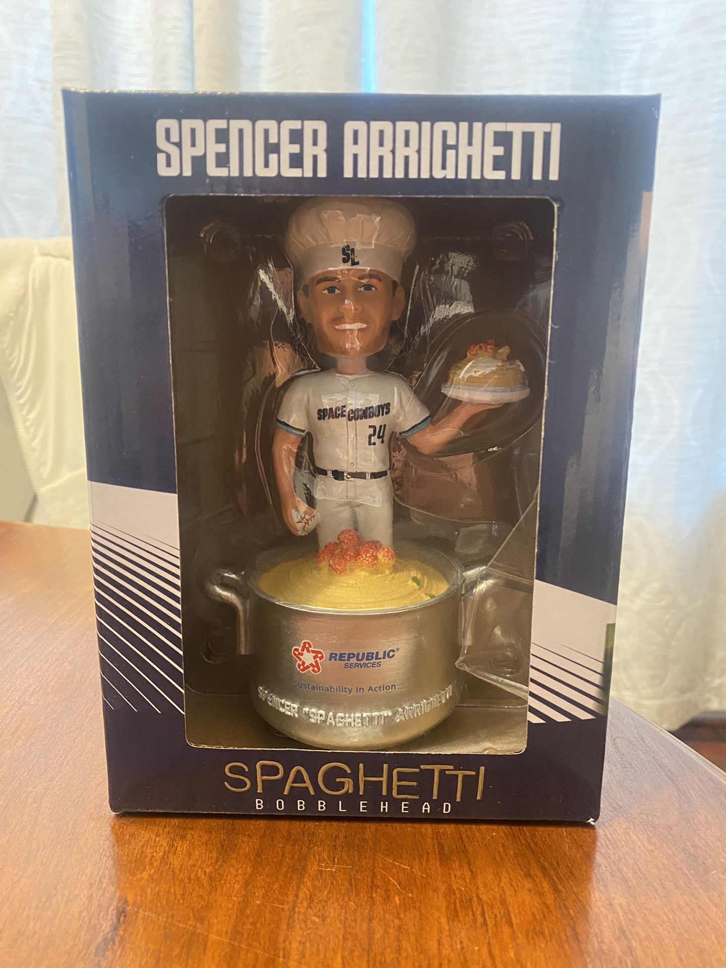 Houston Astros Spencer Arrighetti Spaghetti Bobblehead