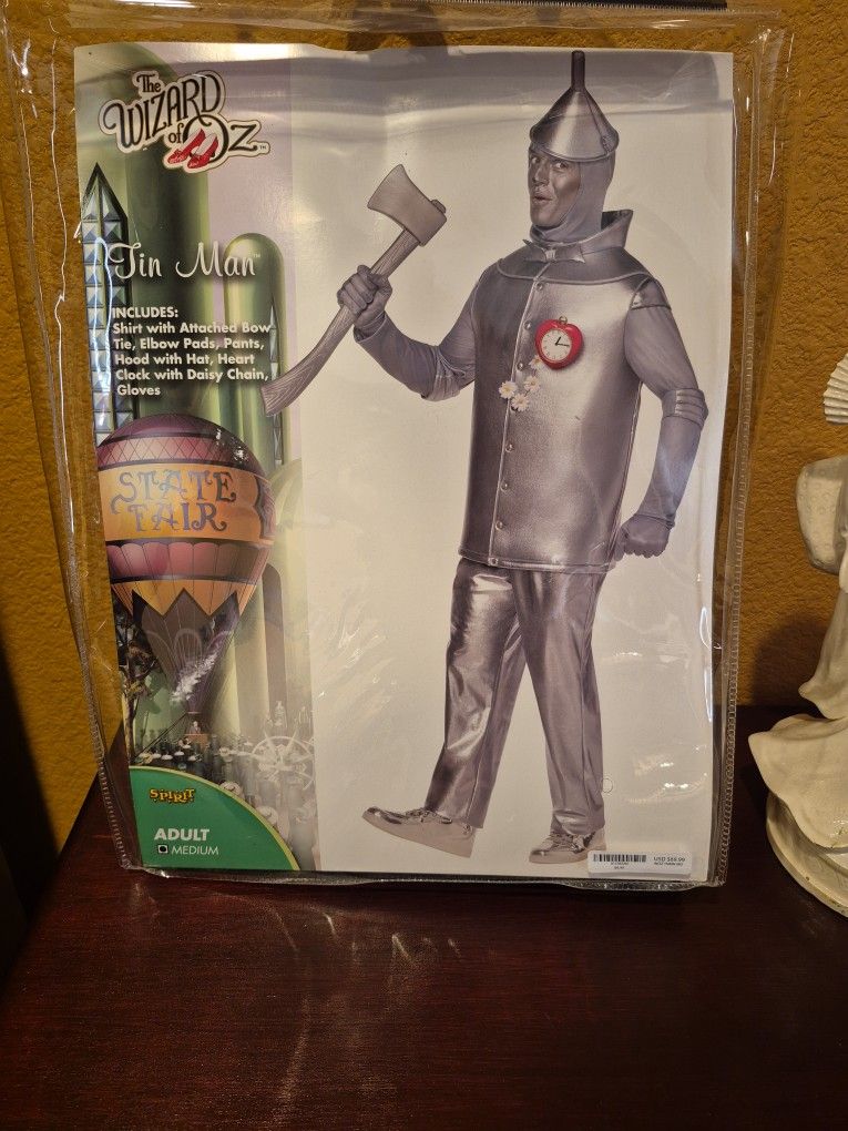 Wizard Of Oz Tin Man Costume  $20 
