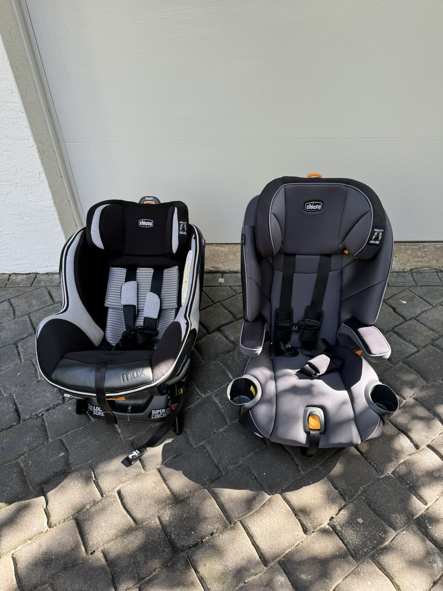 2 X Chicco Baby Car Seats