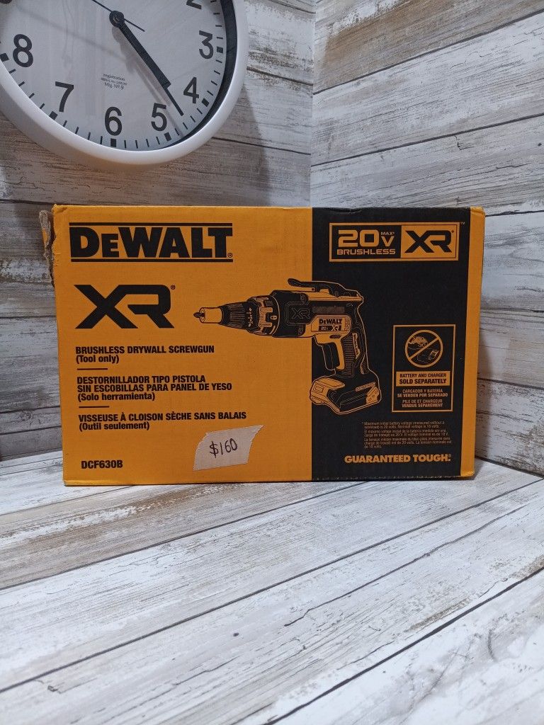 XR 20V MAX Lithium-Ion Cordless Brushless Screw Gun (Tool Only)