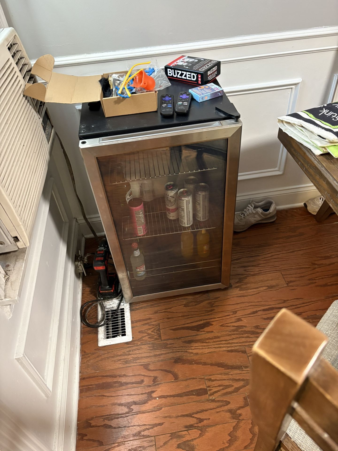 Glass Door Refrigerator Mini