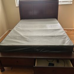 Queen Bed And Dresser 