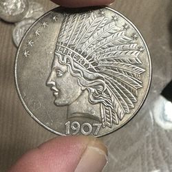 1907 INDIAN HEAD COIN