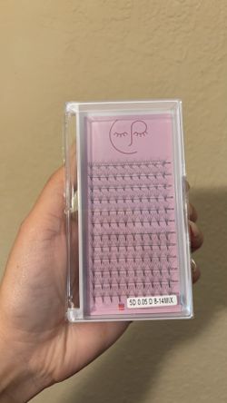 lash trays (premade fans)